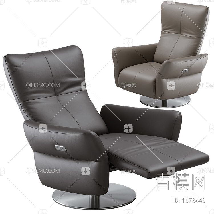 躺椅3D模型下载【ID:1678443】