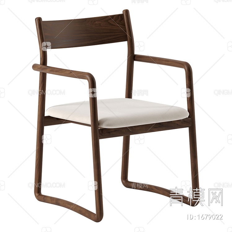 宫崎骏的椅子3D模型下载【ID:1679022】