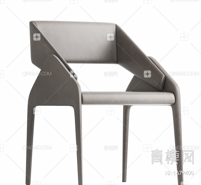 皮椅3D模型下载【ID:1679400】