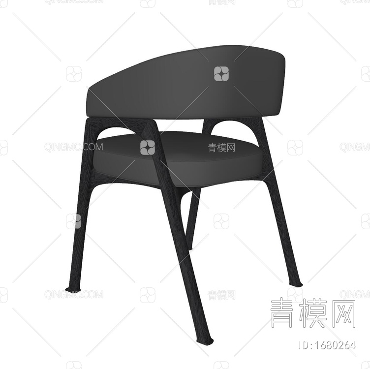 单椅  餐椅SU模型下载【ID:1680264】