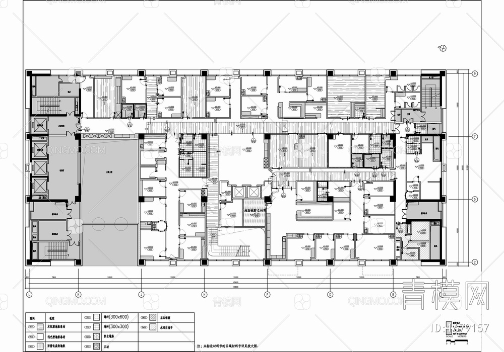 医院门诊部室内施工图 医院 门诊 诊所 诊室【ID:1679157】