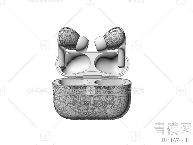 数码产品 蓝牙耳机3D模型下载【ID:1674414】