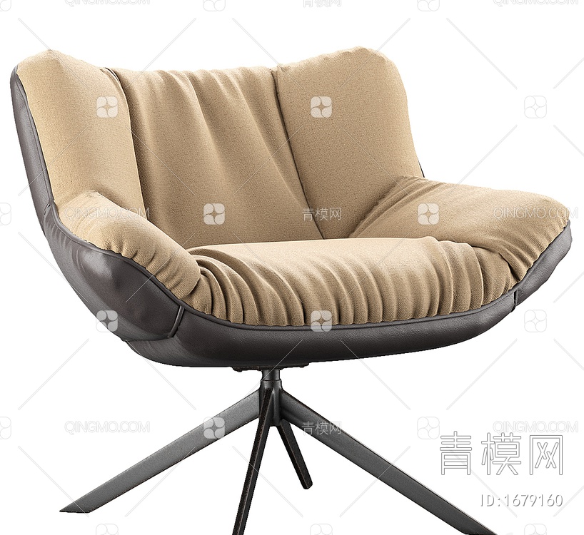 古斯塔夫扶手椅3D模型下载【ID:1679160】