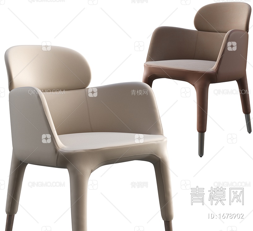 休闲椅3D模型下载【ID:1678902】