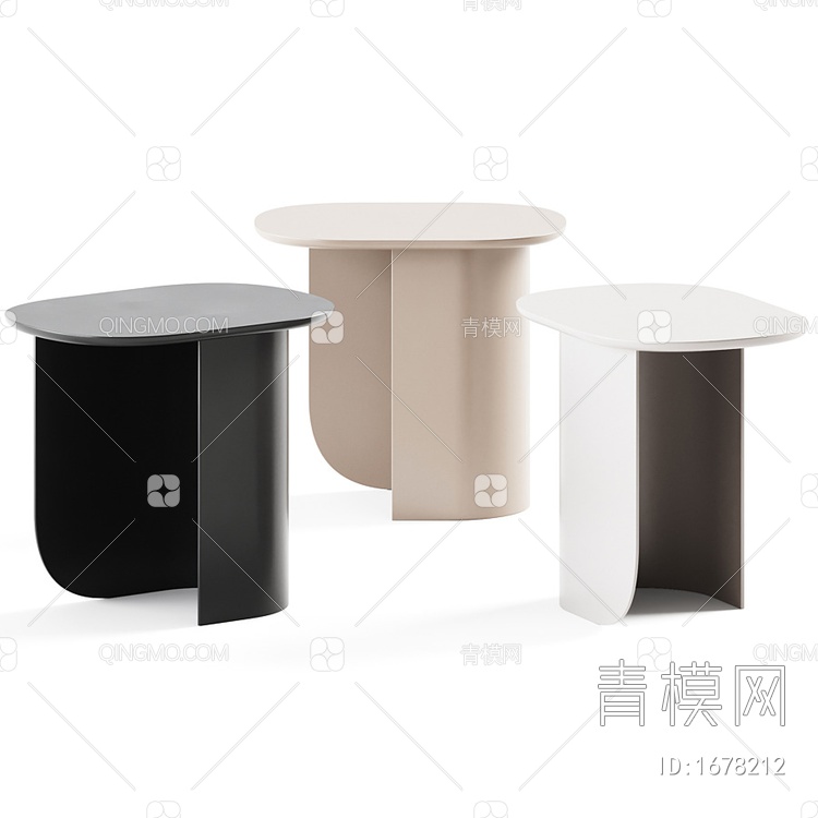 高原边桌沙咖啡桌3D模型下载【ID:1678212】