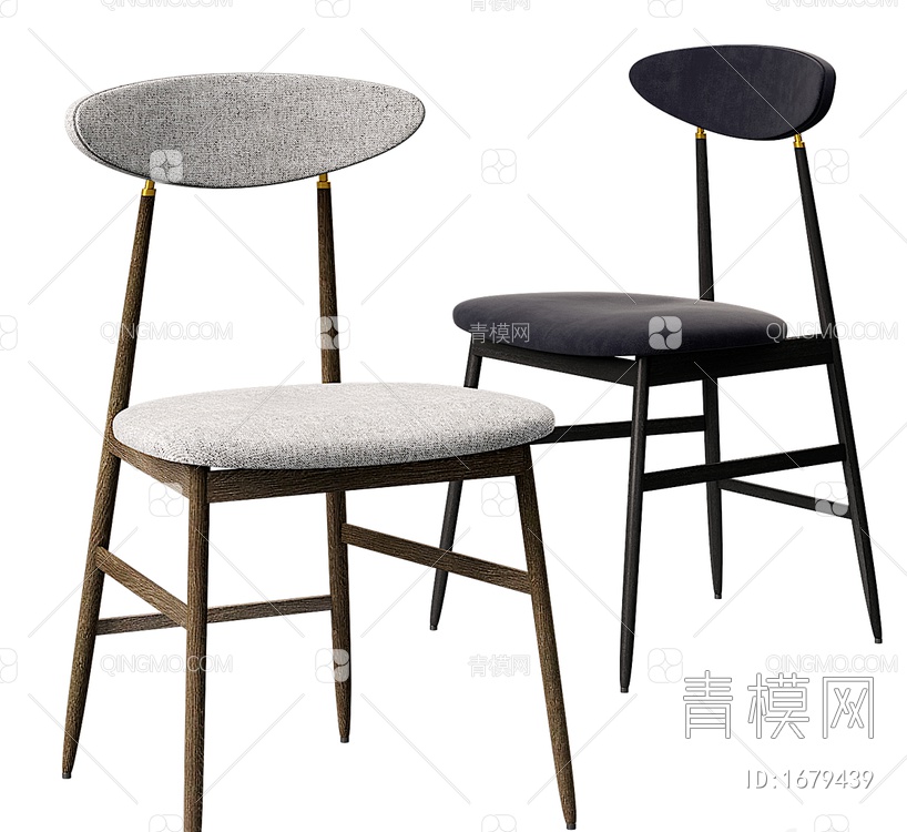 餐椅3D模型下载【ID:1679439】