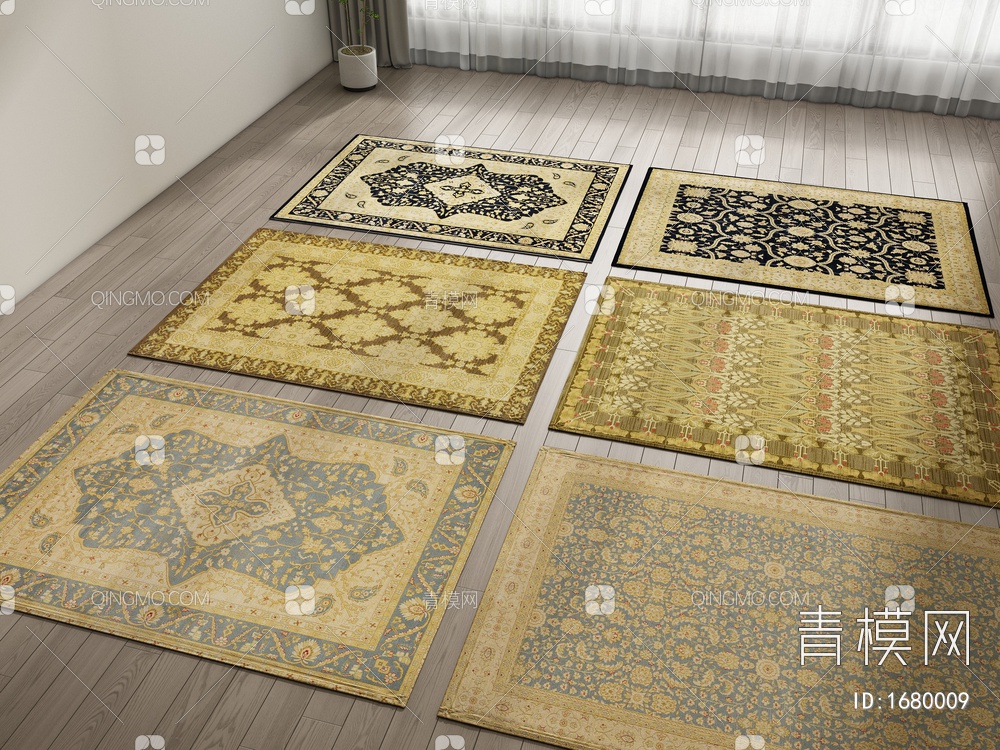 地毯3D模型下载【ID:1680009】