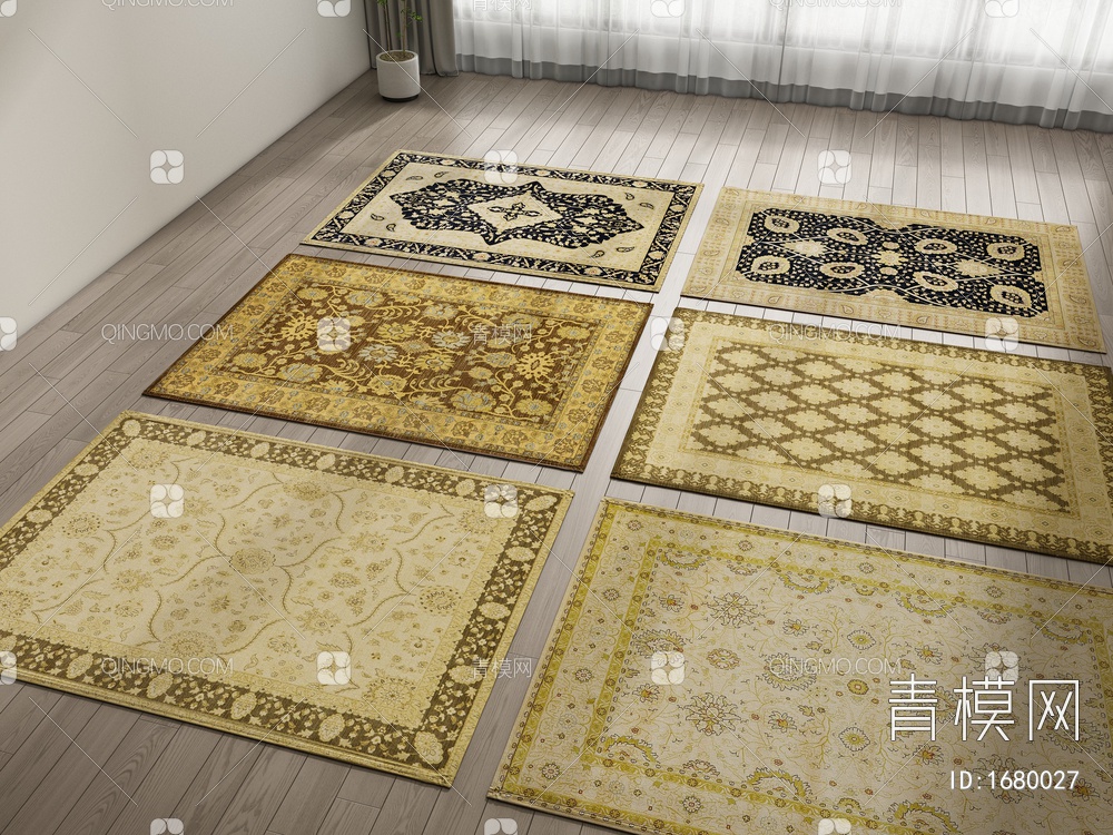 地毯3D模型下载【ID:1680027】
