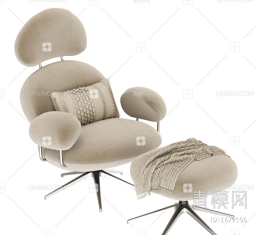 椅子3D模型下载【ID:1679106】