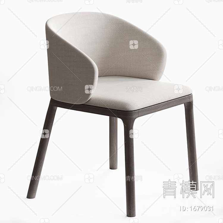 单椅3D模型下载【ID:1679031】