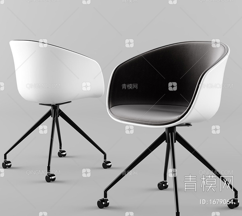 科尔特斯扶手椅3D模型下载【ID:1679064】