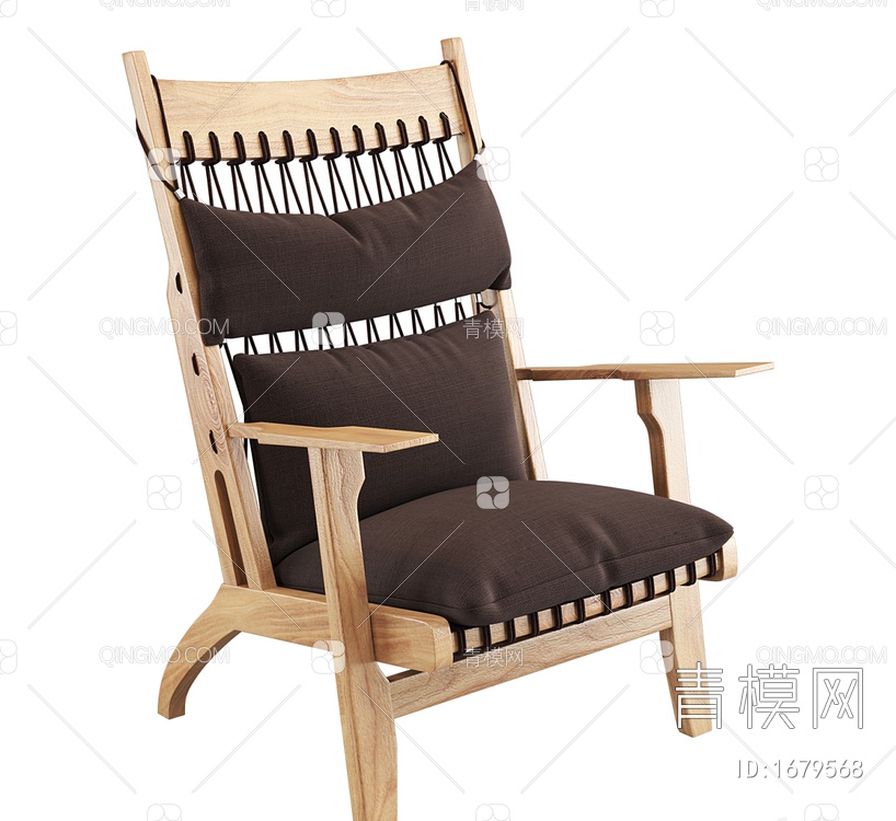 休闲椅3D模型下载【ID:1679568】