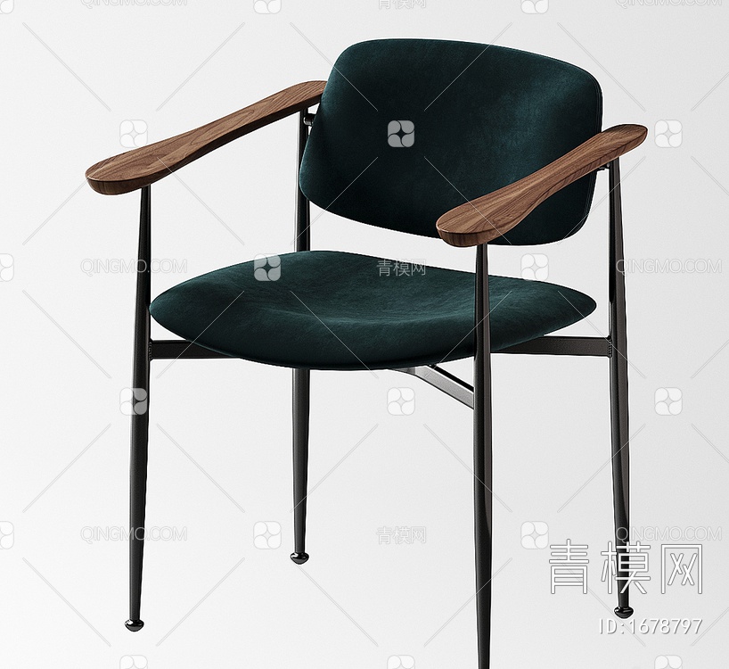 手扶椅3D模型下载【ID:1678797】