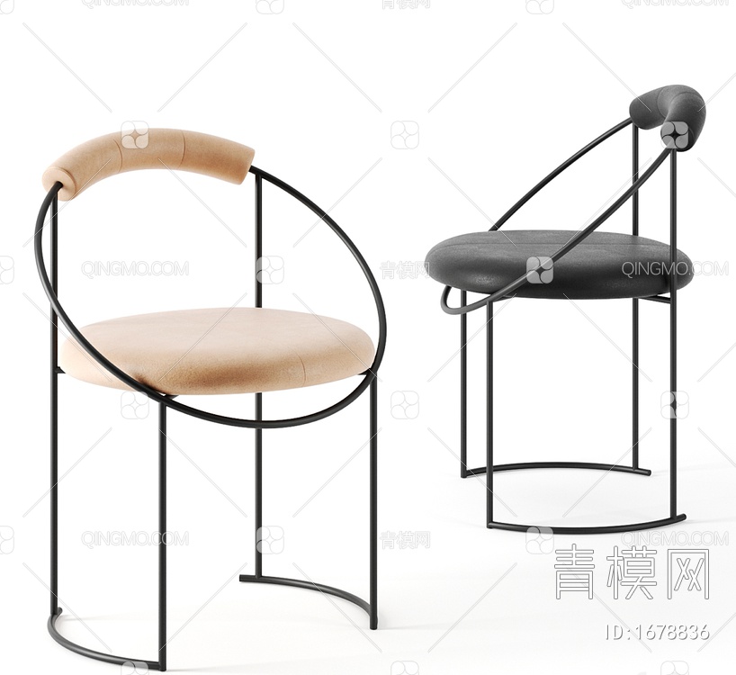椅子3D模型下载【ID:1678836】