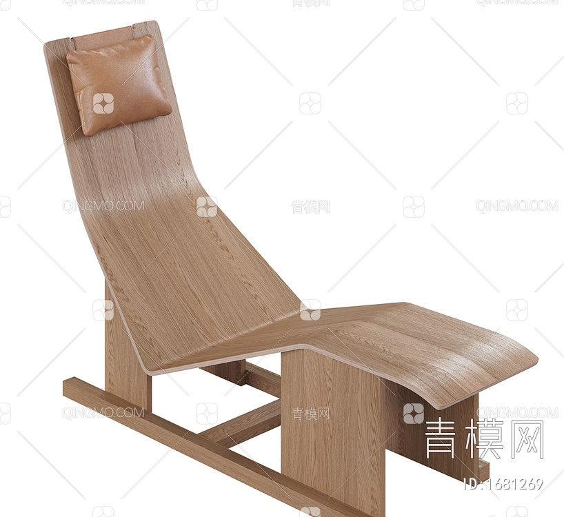 躺椅3D模型下载【ID:1681269】