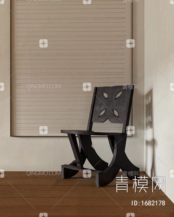 休闲椅子3D模型下载【ID:1682178】