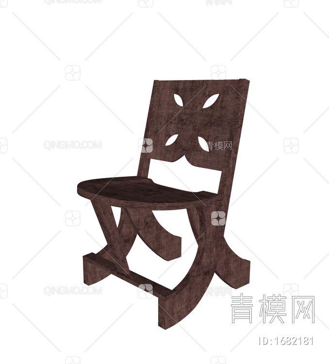 休闲椅子SU模型下载【ID:1682181】