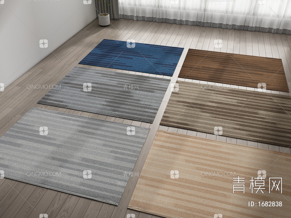 地毯3D模型下载【ID:1682838】