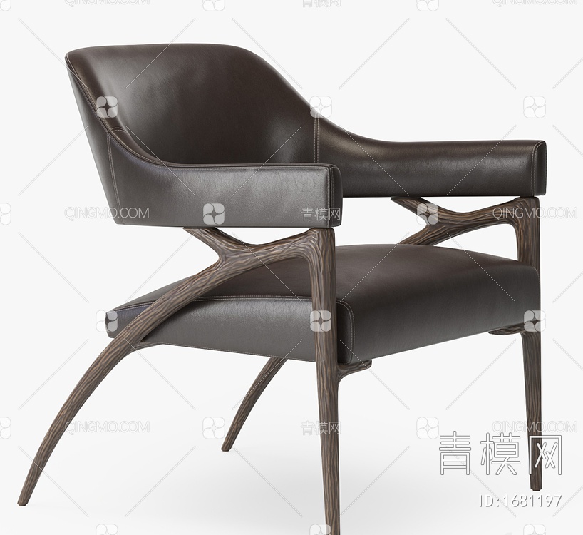 单椅3D模型下载【ID:1681197】