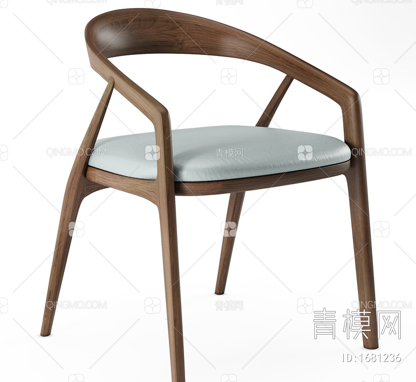 木椅3D模型下载【ID:1681236】