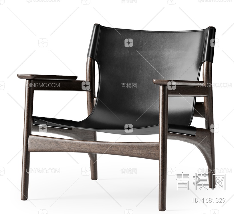 单椅3D模型下载【ID:1681329】