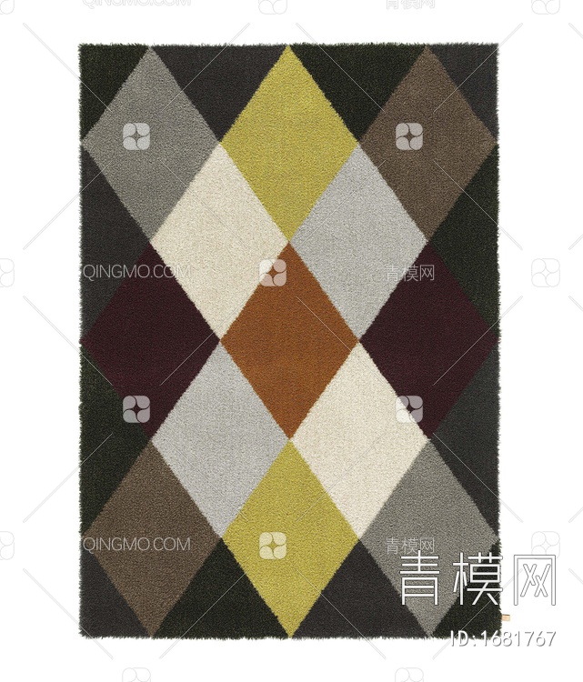 菱形格地毯贴图下载【ID:1681767】