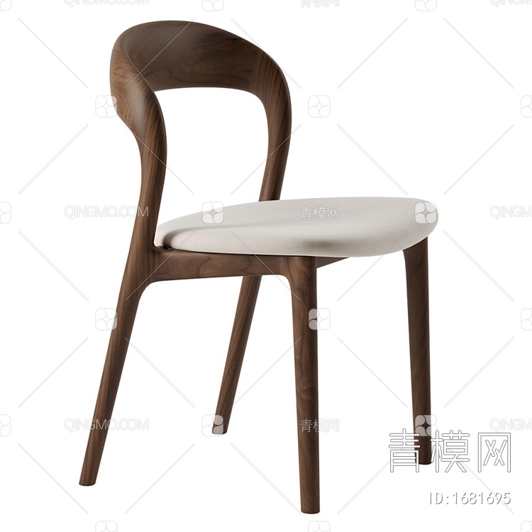 单椅3D模型下载【ID:1681695】