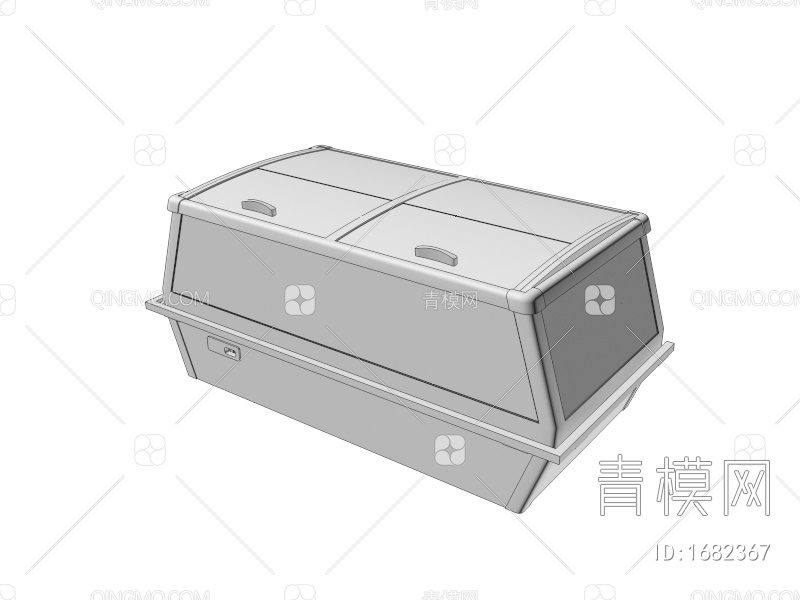 冰柜3D模型下载【ID:1682367】