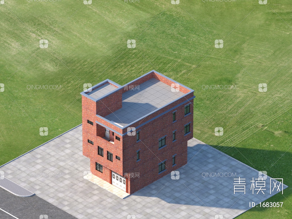 别墅 住宅 私宅3D模型下载【ID:1683057】