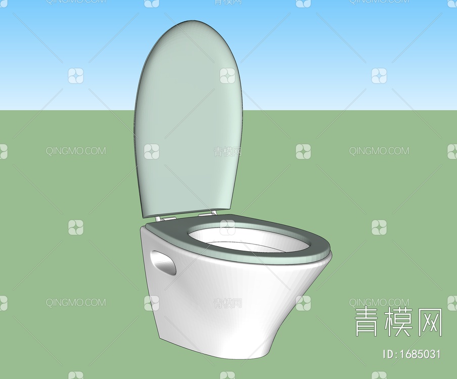 卫浴产品 马桶SU模型下载【ID:1685031】