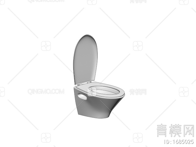卫浴用品 马桶3D模型下载【ID:1685025】