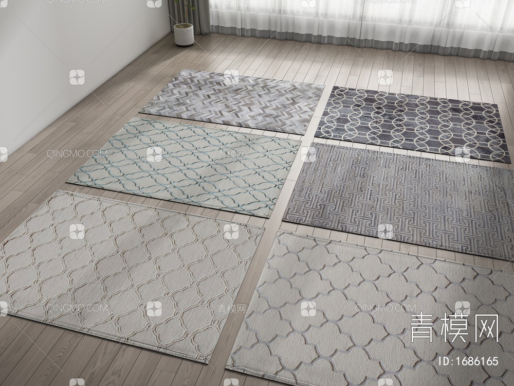 地毯3D模型下载【ID:1686165】