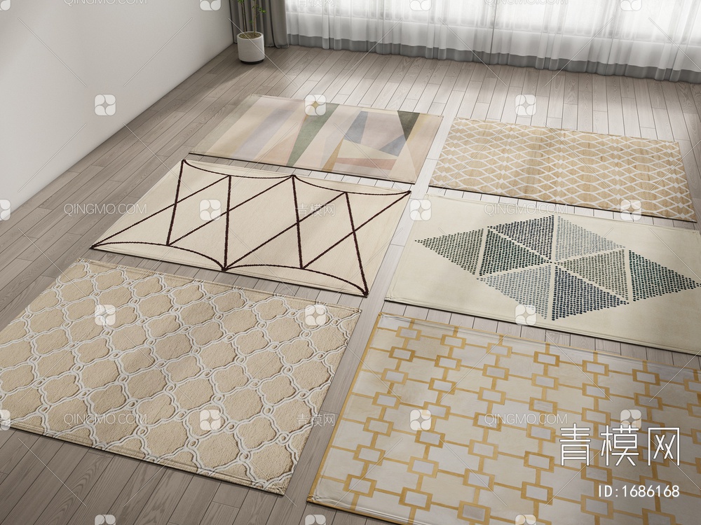 地毯3D模型下载【ID:1686168】