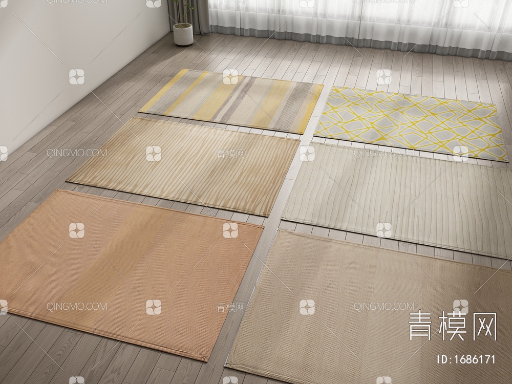 地毯3D模型下载【ID:1686171】