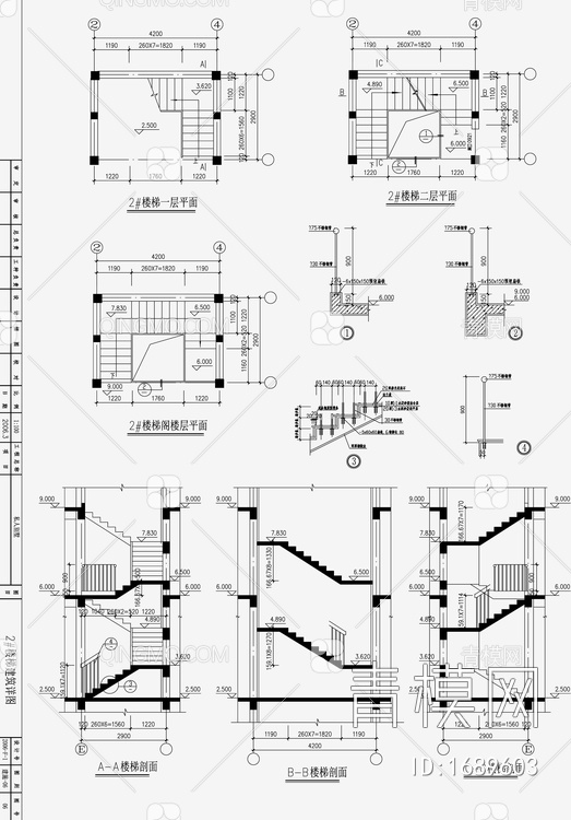 自建房设计效果图 施工图【ID:1689603】