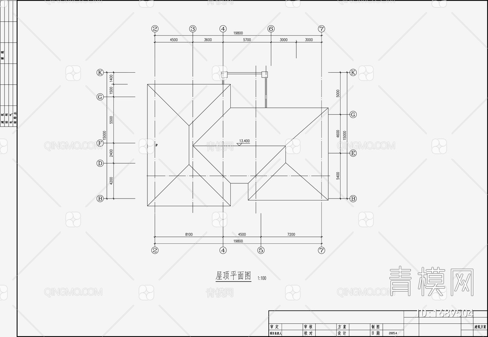 别墅设计效果图 施工图【ID:1689504】