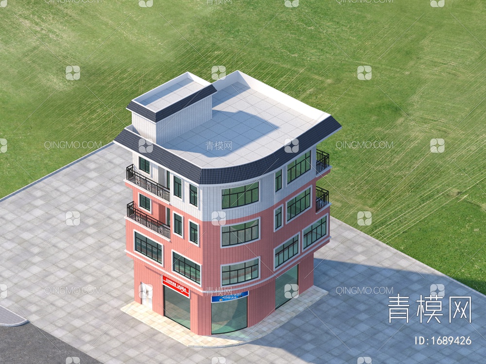 别墅 住宅 私宅3D模型下载【ID:1689426】