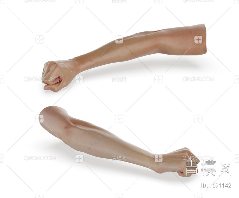艺术雕塑 手臂SU模型下载【ID:1691142】