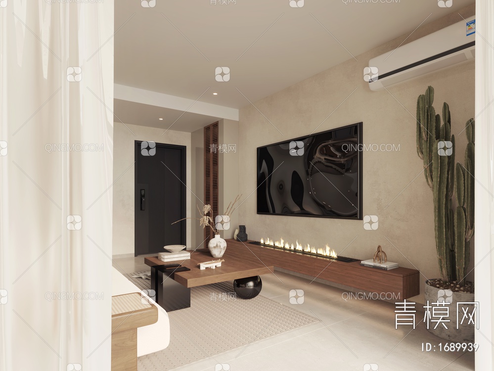 家居客厅3D模型下载【ID:1689939】