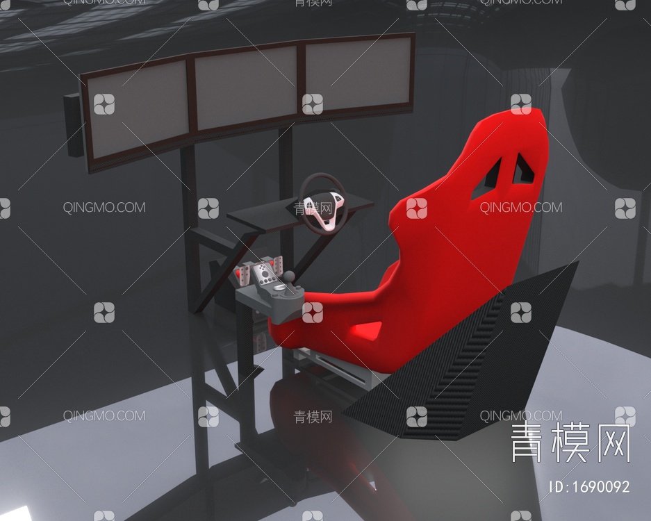 驾考驾驶模式器3D模型下载【ID:1690092】