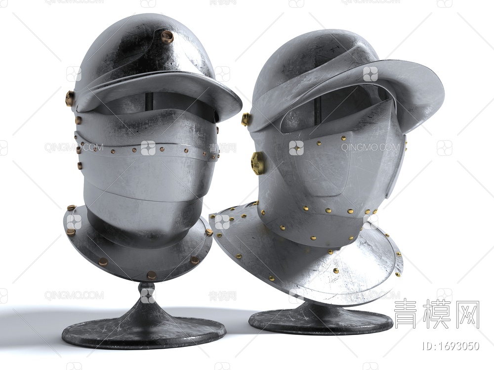 头盔摆件3D模型下载【ID:1693050】