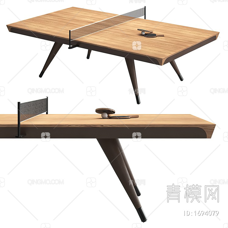 乒乓球桌3D模型下载【ID:1694079】