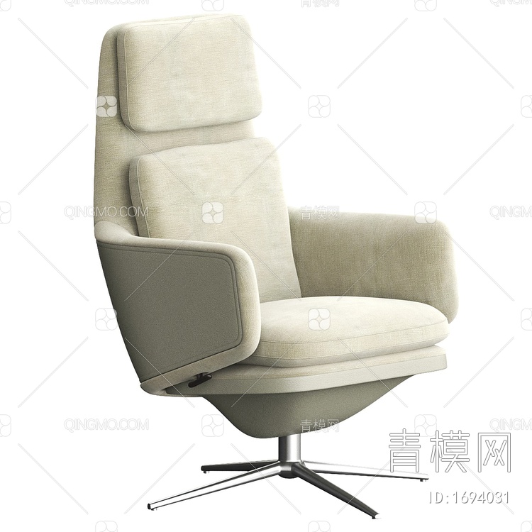 办公椅3D模型下载【ID:1694031】