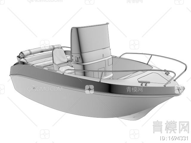 交通工具 游艇3D模型下载【ID:1694331】