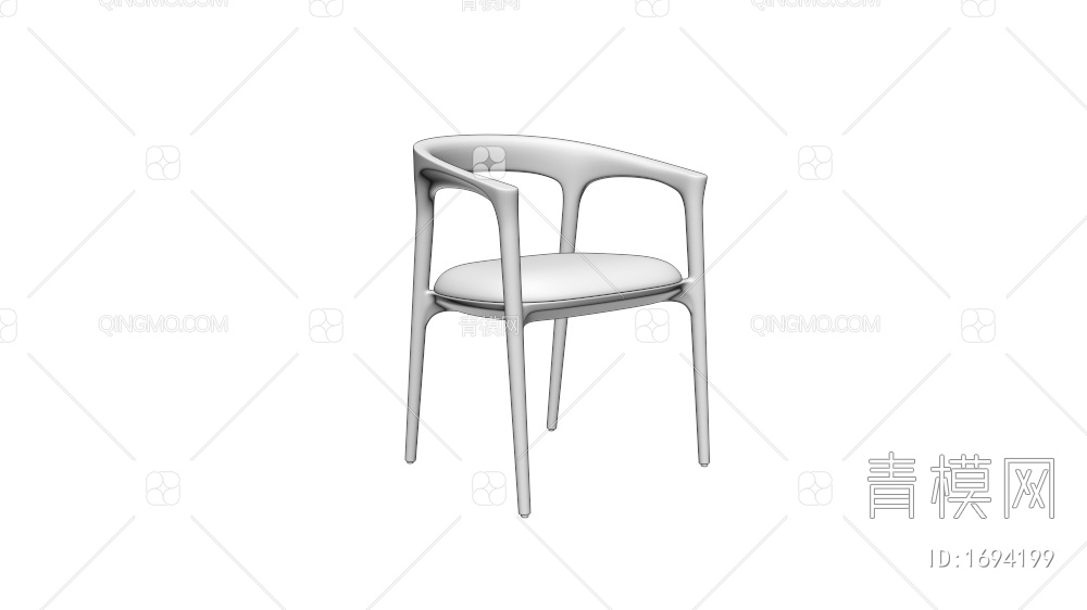 休闲椅3D模型下载【ID:1694199】