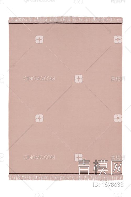 粉色流苏地毯贴图下载【ID:1698633】