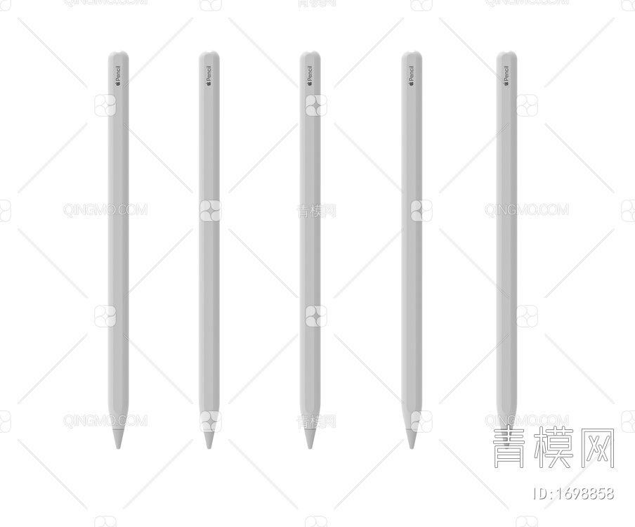 数码电子产品 Apple Pencil平板电脑点笔3D模型下载【ID:1698858】