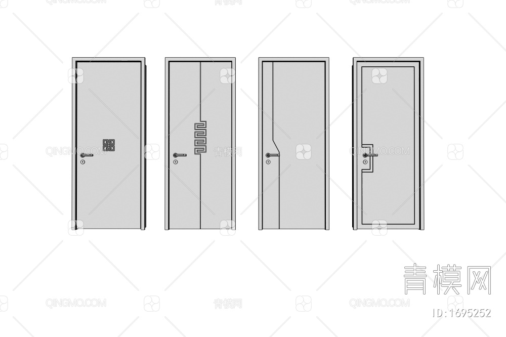 门3D模型下载【ID:1695252】