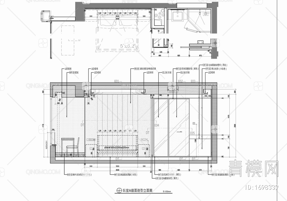 400㎡叠墅室内施工图 家装 豪宅 洋房 别墅 私宅 样板房【ID:1698339】