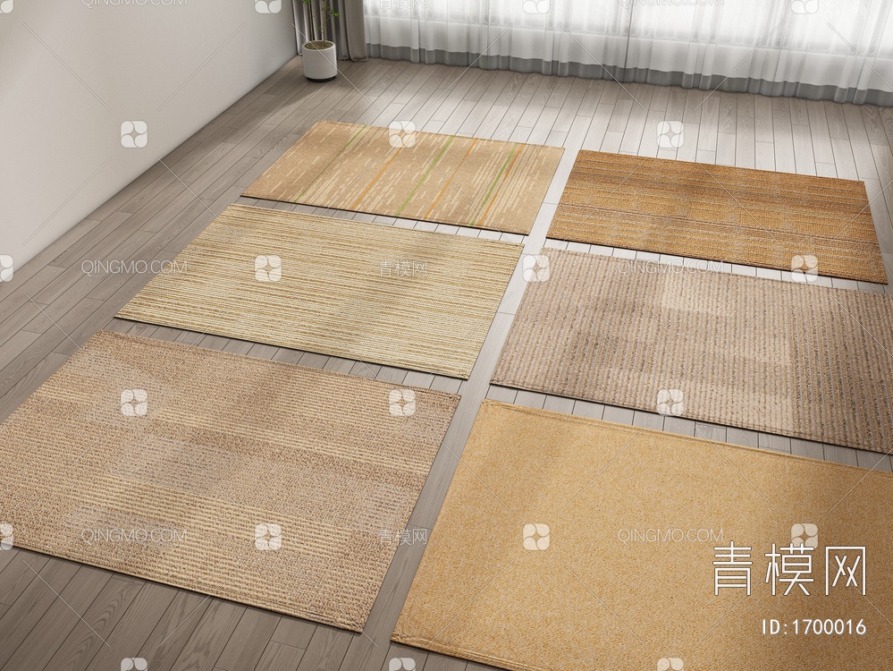 地毯3D模型下载【ID:1700016】